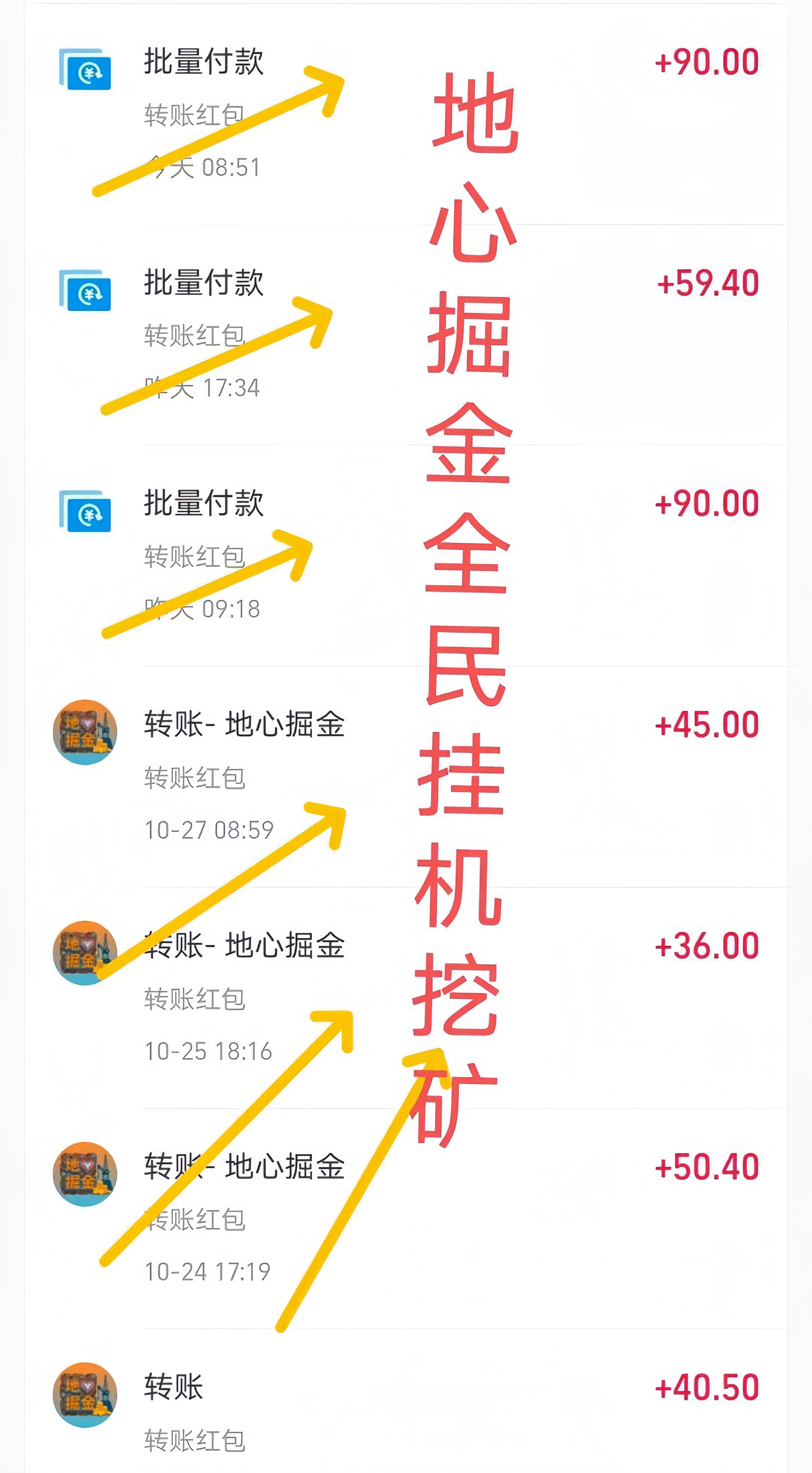 地心掘金:0投入自动托管赚米!不用看广子,每天上线一下,就能掘金薅羊毛!