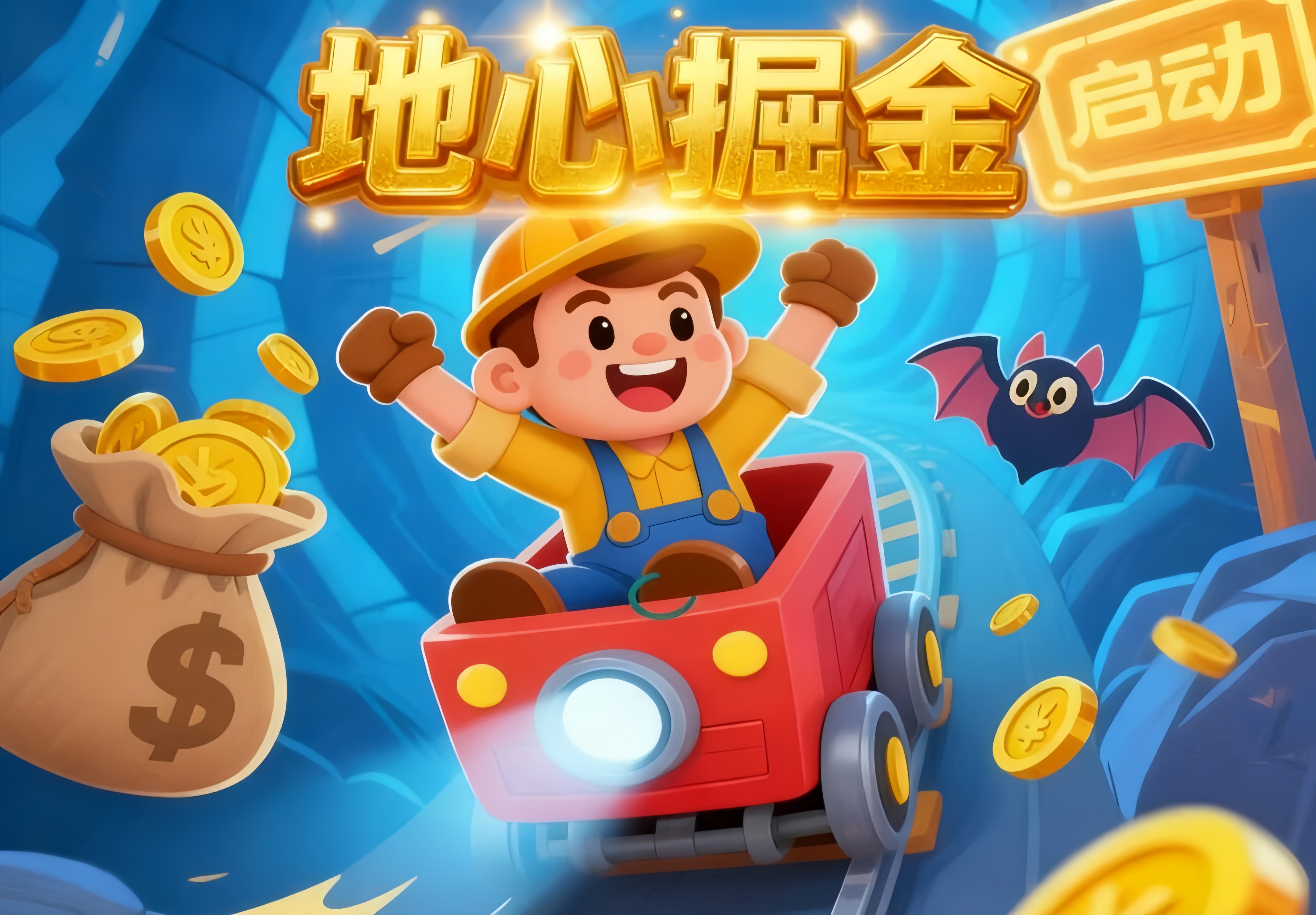 地心掘金:0投入自动托管赚米!不用看广子,每天上线一下,就能掘金薅羊毛!